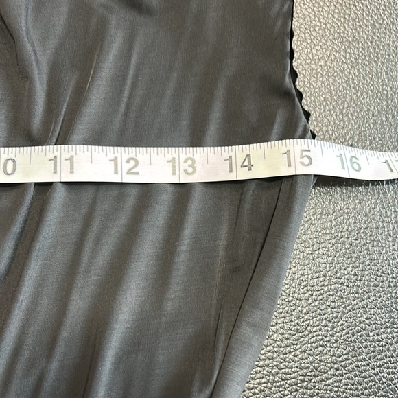 FENDI Authentic Black Knee Length Draped Ruched Dress Cocktail Black Tie Sz 42 - Picture 14 of 16